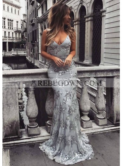 Sexy Backless Sweetheart Sequined Tulle Mermaid  Bandage Prom Dress