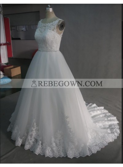 2023 A Line Lace Wedding Dresses