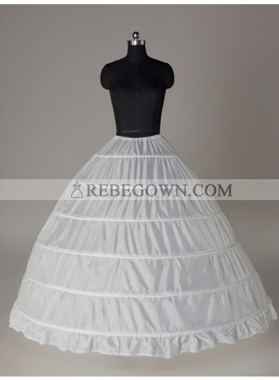 2023 Wedding Petticoats Nylon Ball-Gown 1 Tier Floor Length Slip Style/Wedding