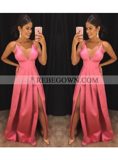 Cheap A-Line Sweetheart Satin 2023 Prom Dresses