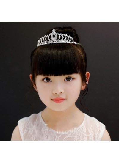 Princess Crown Girl's Crown First Holy Communion Crown Girl's Headwear