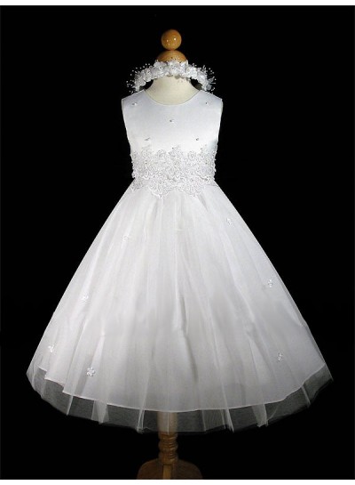 2024 Cute Best Selling A-Line First Holy Communion Dresses / Flower Girl Gowns