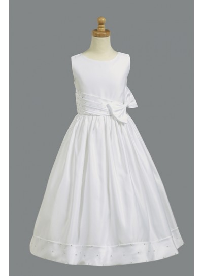 2024 Cute Sequins Sleeveless Best Selling A-Line First Holy Communion Dresses / Flower Girl Gowns