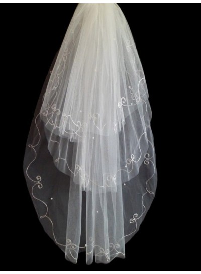 2024 Wedding Veil Quite Great With Embroidery
