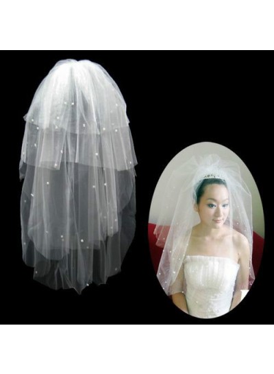 2024 Wedding Veil Very Gorgeous With Beading