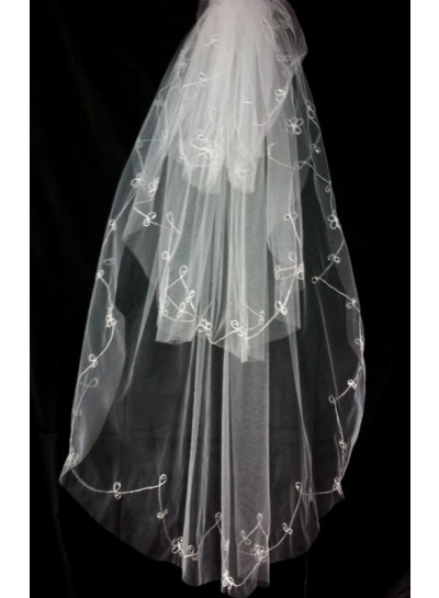 2023 Wedding Veil Very Great With Embroidery
